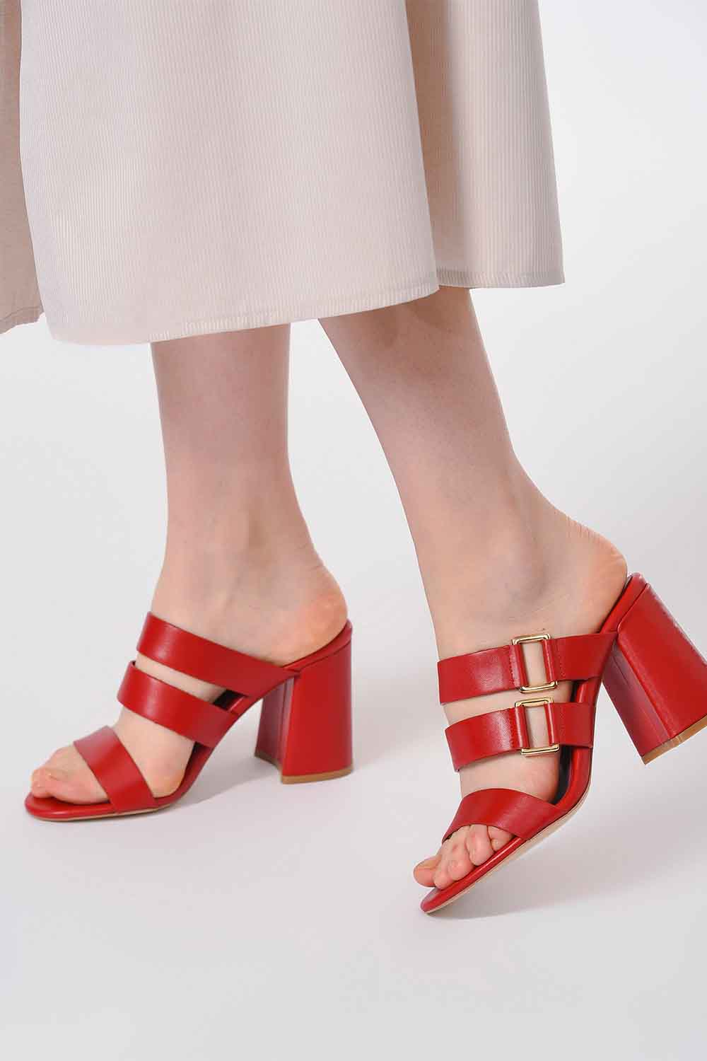 Bantlı Ayakkabı (Kırmızı)
