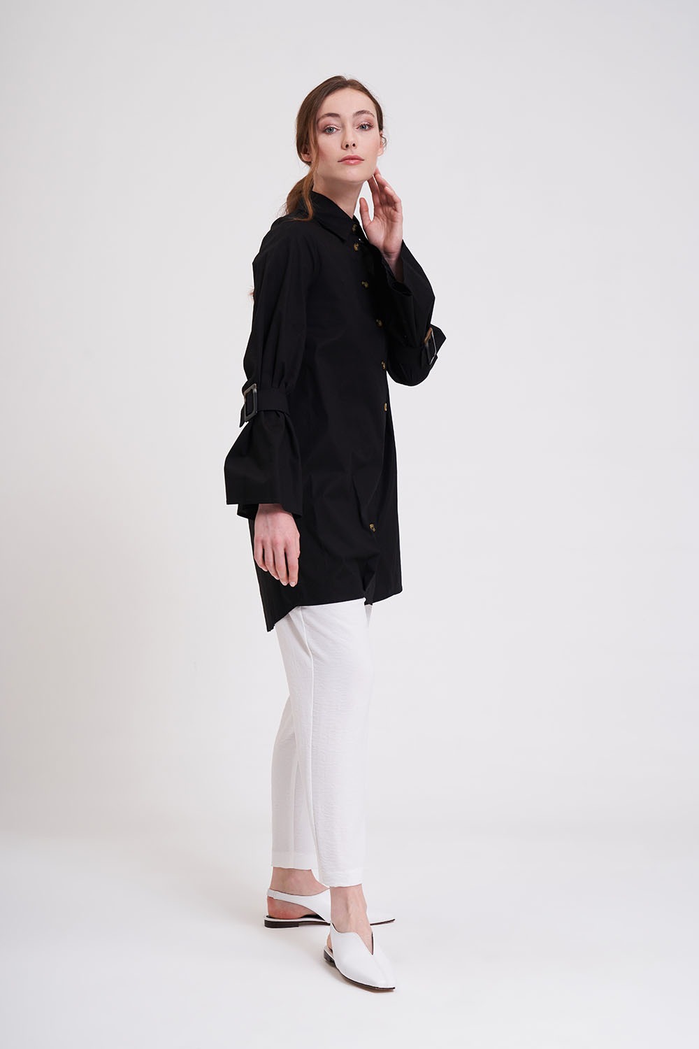 Arched Tunic (Black)