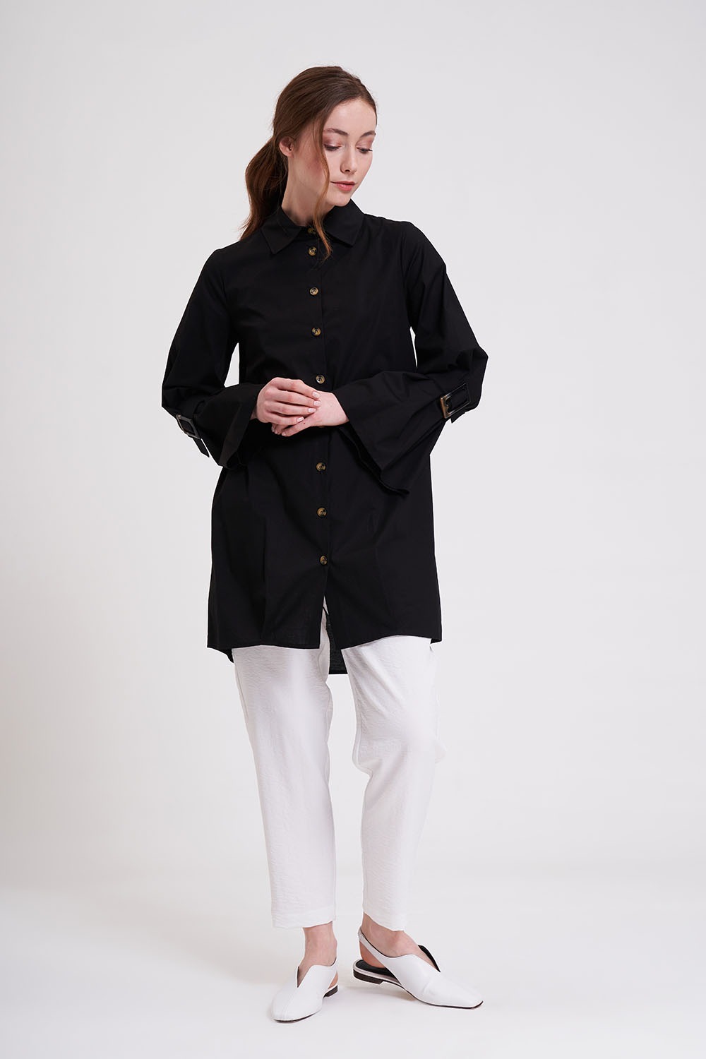 Arched Tunic (Black)