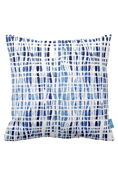 Mizalle - Blue Shades Decorative Pillow Case (43X43) 