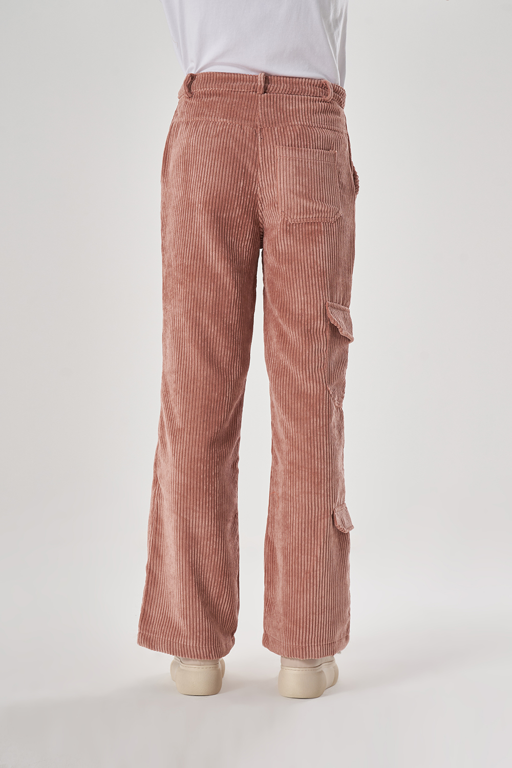 Corduroy Dried Rose Velvet Pants