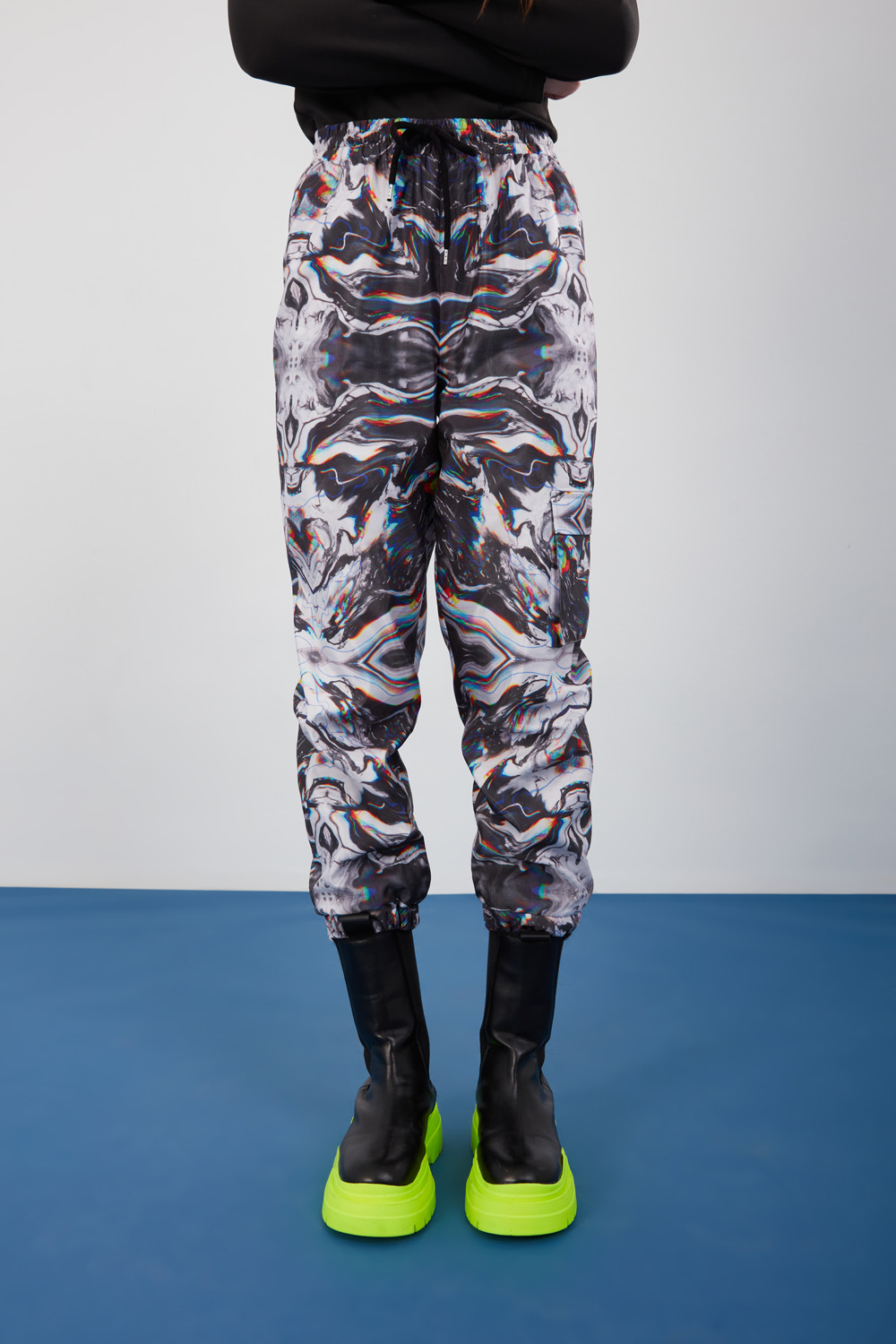 Digital Printed Jogger Trousers