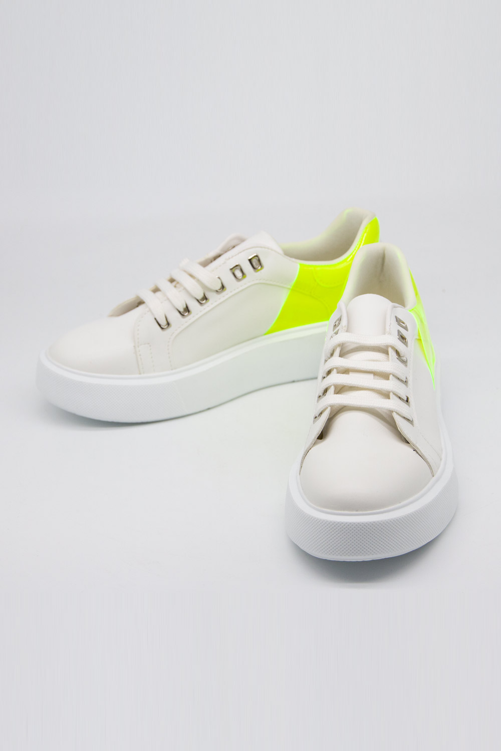Neon Thick Sole Sneaker (Yellow)