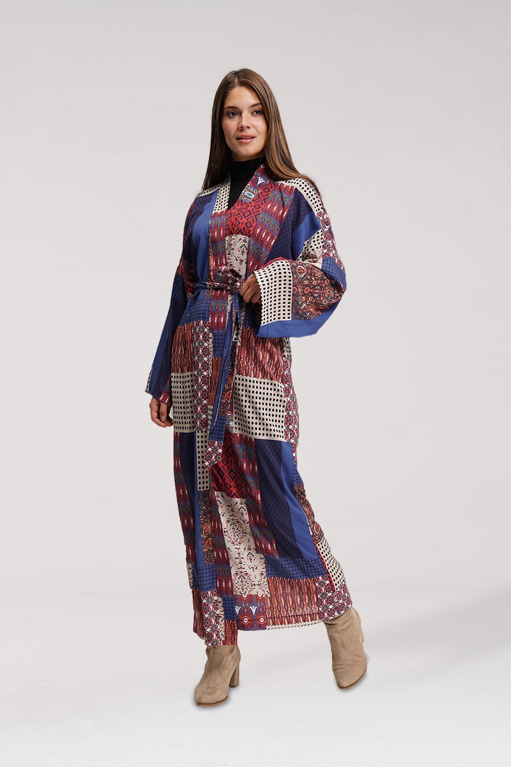 Special Patterned Long Kimono (Mix) 
