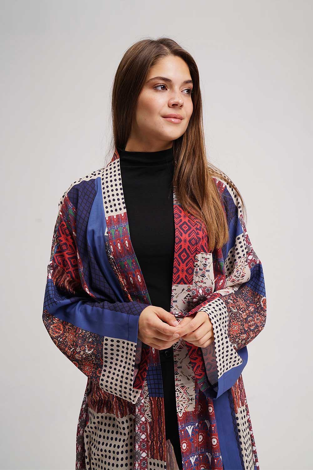 Special Patterned Long Kimono (Mix) 
