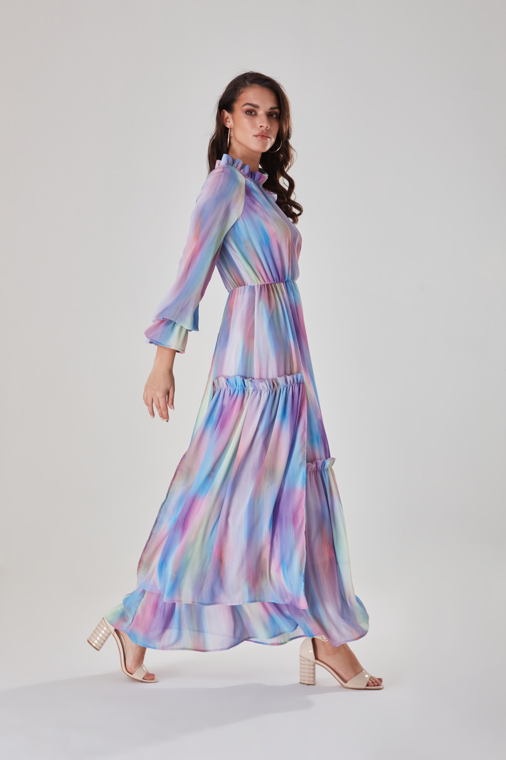 Special Printed Maxi Dress