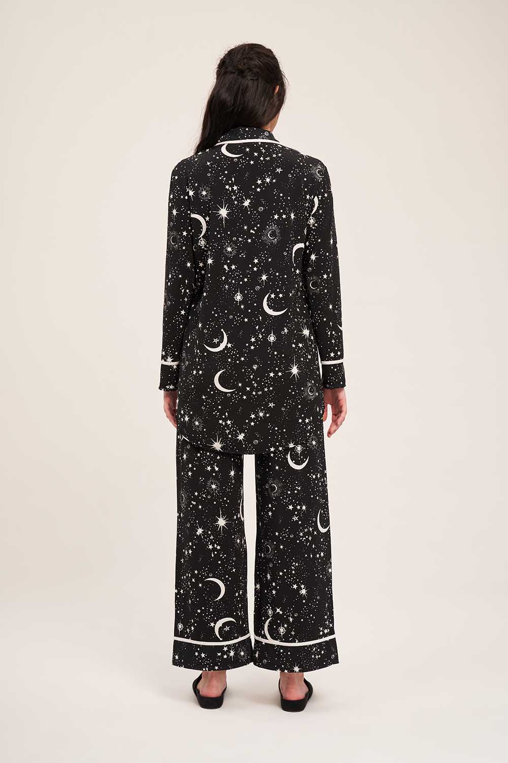 Star Pajama Set (Black)
