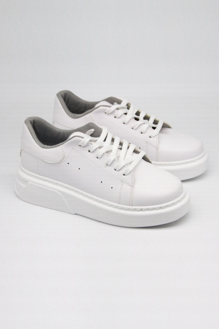 Mizalle - Thick Sole White Sneaker