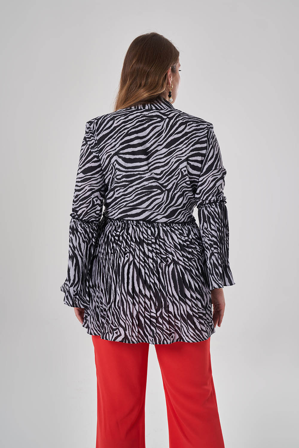 Zebra Patterned Tunic